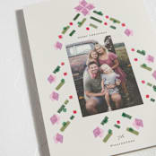 "Dazzled" - Holiday Cards in Sugar Plum by Vivian Yiwing - Detail