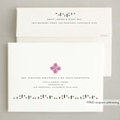 "Dazzled" - Holiday Cards in Sugar Plum by Vivian Yiwing - FREE Recipient Addressing