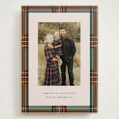 "Highland Holiday" - Holiday Cards in Hazel by Olivia Kanaley Inman - Front
