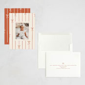 "lines of bows" - Holiday Cards in Cider by Ellen Schlegelmilch - Assembled