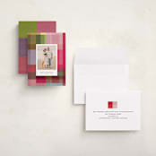 "joyful check" - Holiday Cards in Candy by Sumak Studio - Assembled
