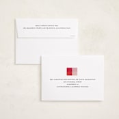 "joyful check" - Holiday Cards in Candy by Sumak Studio - FREE Recipient Addressing