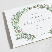 "Holiday Sprigs" - Holiday Cards in Wreath by Yaling Hou Suzuki - Detail