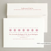 "Vintage Christmas Ornament" - Holiday Cards in Vanilla by Erika Firm - FREE Recipient Addressing
