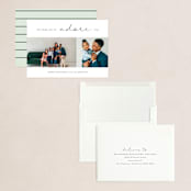 "Adored" - Holiday Cards in Hunter by Kasia Labocki - Assembled