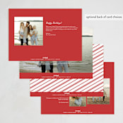 "Soft Mix" - Holiday Cards in Snow by Everett Paper Goods - Back of Card Options
