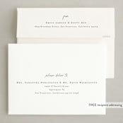 "Gratitude" - Holiday Cards in Snow by Pippa Shaw - FREE Recipient Addressing