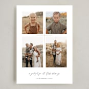 "Gratitude" - Holiday Cards in Snow by Pippa Shaw - Full Design