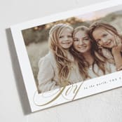 "Golden Joy" - Holiday Cards in Caramel by Brooke Chandler - Detail