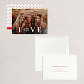 "Dearly Loved" - Holiday Cards in Snow by Alston Foster - Assembled