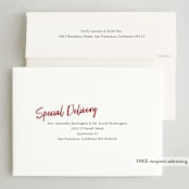 "Fun Times" - Holiday Cards in Snowfall by Rebecca Rueth - FREE Recipient Addressing