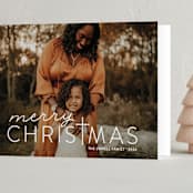 "Merry Crossmas" - Holiday Cards in Snow by Sarah Brown - Folded Card