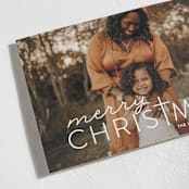 "Merry Crossmas" - Holiday Cards in Snow by Sarah Brown - Detail
