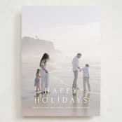 "Vast" - Holiday Cards in Snow by Amy Kross - Front