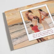 "Little Moments Big Year" - Holiday Cards in Snow by Kelsey Mucci - Detail