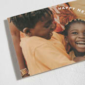 "Simple curved edge" - Holiday Cards in Daisy by Cass Loh - Detail