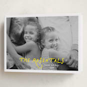 "The Family" - Holiday Cards in Stargazer by Tamara Hilje - Folded Card