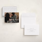 "Notes" - Holiday Cards in Snow by AK Graphics - Assembled