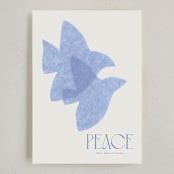 "Doves" - Holiday Cards in Sky by Tamara Hilje - Full Design