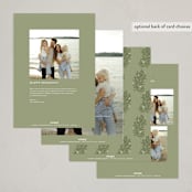 "Family Wreath" - Holiday Cards in Wreath by Oscar and Emma - Karly Depew - Back of Card Options