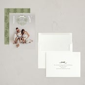 "Family Wreath" - Holiday Cards in Wreath by Oscar and Emma - Karly Depew - Assembled
