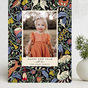 "12 days of christmas" - Holiday Cards in Blue Spruce by Sarah Knight - Front