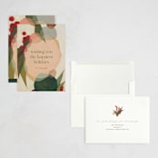 "Cirque" - Holiday Cards in Peppermint by Wendy Keller - Assembled