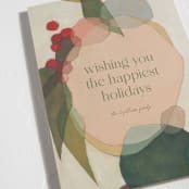 "Cirque" - Holiday Cards in Peppermint by Wendy Keller - Detail
