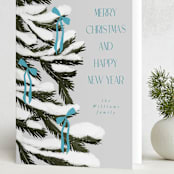 "Christmas tree" - Holiday Cards in Ice by Maja Cunningham - Folded Card