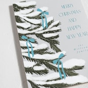 "Christmas tree" - Holiday Cards in Ice by Maja Cunningham - Detail