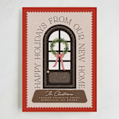 "Home" - Holiday Cards in Holly by Erin L. Wilson - Full Design