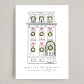 "Home for the Holidays" - Holiday Cards in Snowfall by Susan Zinader - Full Design