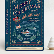 "The Night Before Christmas" - Holiday Cards in Night by Paper Sun Studio - Front
