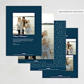 "The Night Before Christmas" - Holiday Cards in Night by Paper Sun Studio - Back of Card Options
