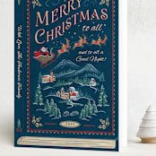"The Night Before Christmas" - Holiday Cards in Night by Paper Sun Studio - Folded Card