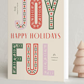 "Fruitcake" - Holiday Cards in Fruitcake by Pixel and Hank - Folded Card