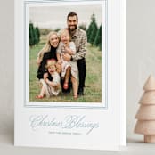 "Glenbrook" - Holiday Cards in Pool by Annie Shapiro - Folded Card