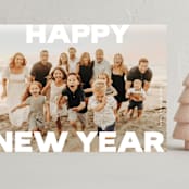 "Bold" - Holiday Cards in Snow by Kasia Labocki - Front
