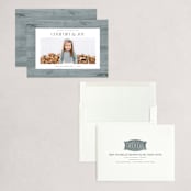 "Fireside" - Holiday Cards in Ash by Heather Schertzer - Assembled