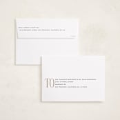 "Merry Stack" - Holiday Cards in Eggnog by Ekko Studio - FREE Recipient Addressing