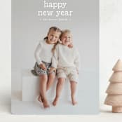 "Imprint" - Holiday Cards in Snow by Amy Kross - Front