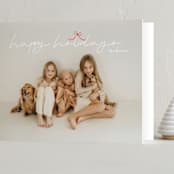 "little cute bow" - Holiday Cards in Holly by Phrosné Barwood - Folded Card