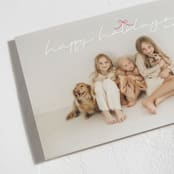 "little cute bow" - Holiday Cards in Holly by Phrosné Barwood - Detail