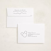"Disney's Mickey Glowing Lights" - Holiday Cards in Gumdrop by Sarah Hawkins Designs - FREE Recipient Addressing