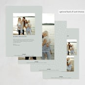"mickey kiss" - Holiday Cards in Frost by Lori Wemple - Back of Card Options