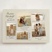 "insta joy" - Holiday Cards in Linen by Kamala Nahas - Front