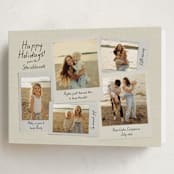 "insta joy" - Holiday Cards in Linen by Kamala Nahas - Folded Card