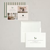 "elegant & simple" - Holiday Cards in Buttercream by Sumak Studio - Assembled