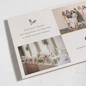 "elegant & simple" - Holiday Cards in Buttercream by Sumak Studio - Detail