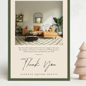 "Mod appreciation" - Holiday Cards in Wreath by Creo Study - Front